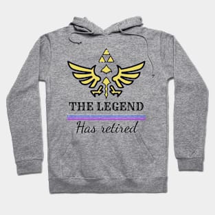 The legend has retired Hoodie